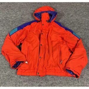 VTG The North Face Jacket Mens Large‎ Red Gore-Tex Extreme Hooded Parka Ski 90s
